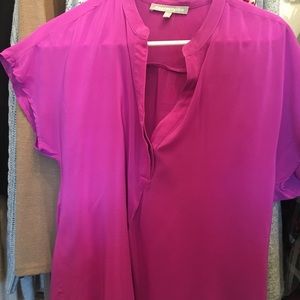 fuchsia top